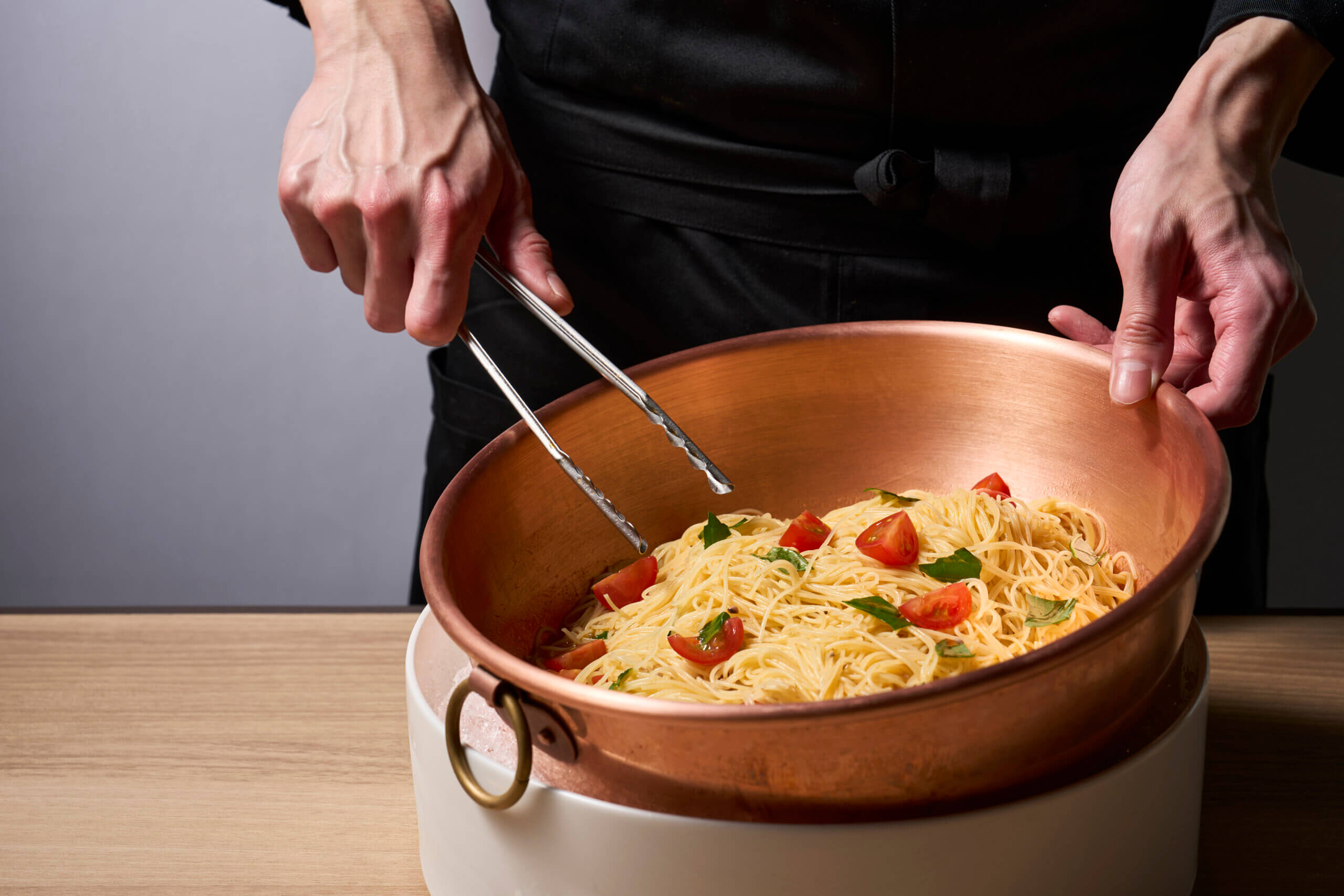 夏ならではの涼やかな味わい！冷製パスタ