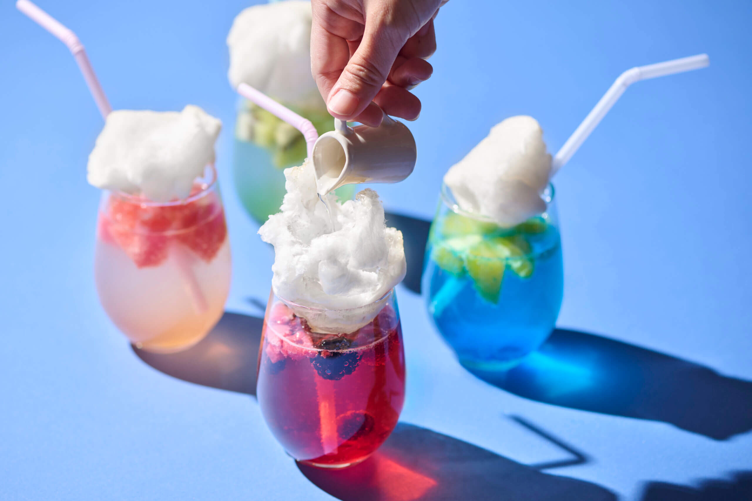 「乾杯ドリンク付きプラン」に フルーツソーダが新登場