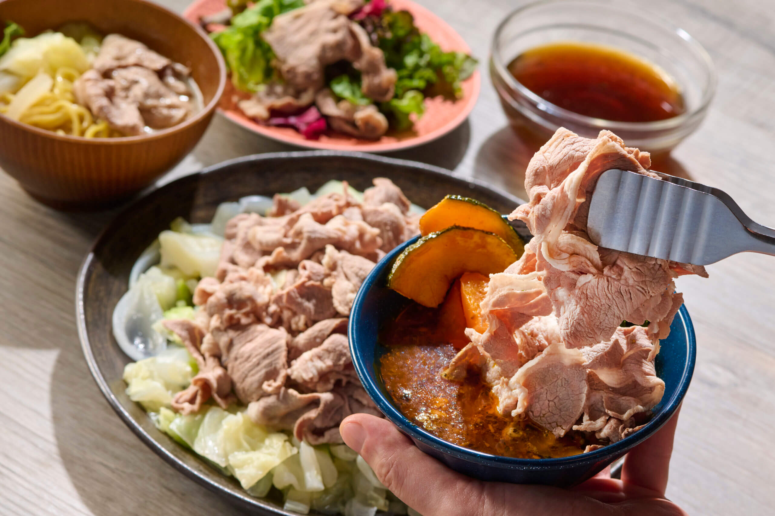 日替わりで、北海道らしい『肉料理』をどうぞ